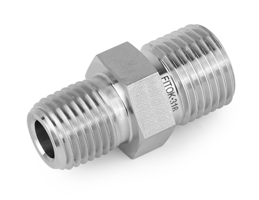 FITOK 直通转换接头 SS-PHN-NS4-MS20\1/4NPT-M20*1.5